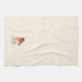 Linge De Cuisine Robin aquarelle (Horizontal)