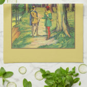 Linge De Cuisine Robin Hood Et Little John (Plié)