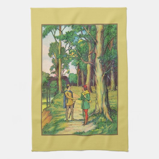 Linge De Cuisine Robin Hood Et Little John (Vertical)