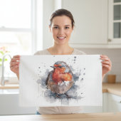 Linge De Cuisine Robin serein