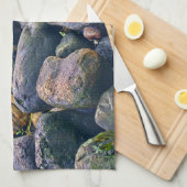 Linge De Cuisine Rochers colorés (Quart Plié)