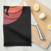 Linge De Cuisine Rock Climbing Climber Retro (Quart Plié)