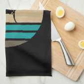 Linge De Cuisine Rock Escalade Climber Retro (Quart Plié)