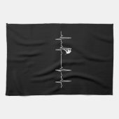 Linge De Cuisine Rock Escalade Heartbeat (Horizontal)