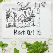 Linge De Cuisine Rock par Anthe (Plié)