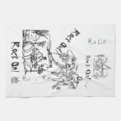 Linge De Cuisine Rock par Anthe (Horizontal)