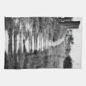 Linge De Cuisine Rock Path up the hill in B/W (Horizontal)