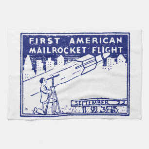 Linge De Cuisine Rocket Mail américain 1935