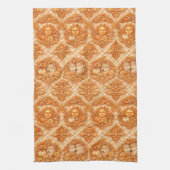 Linge De Cuisine Rococo Revival Damask Nature Pattern (Vertical)