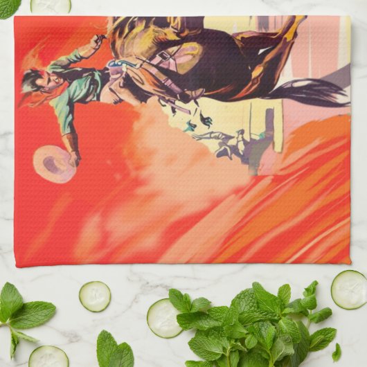 Linge De Cuisine Rodéo de Christmas (Plié)