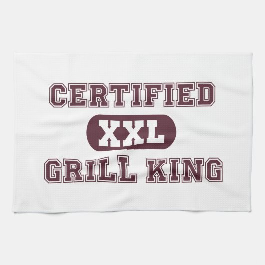 Linge De Cuisine Roi certifié de gril (Horizontal)