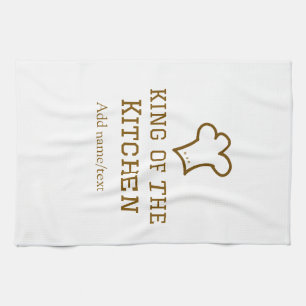 Linge De Cuisine Roi de la cuisine marron chef cuisine chapeau marr