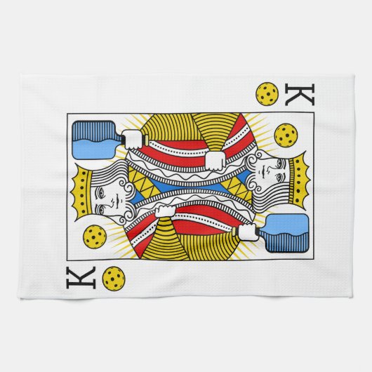 LINGE DE CUISINE ROI DE PICKLEBALL (Horizontal)