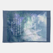 Linge De Cuisine Romains de Mist Bleu Astilbe 8:28 (Horizontal)