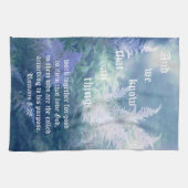 Linge De Cuisine Romains de Mist Bleu Astilbe 8:28 (Horizontal)