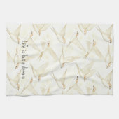 Linge De Cuisine Romantic life is but a dream birds   (Horizontal)