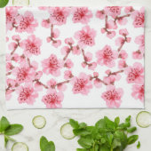Linge De Cuisine Romantic pink Cherry blosson (Plié)