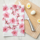 Linge De Cuisine Romantic pink Cherry blosson (Quart Plié)