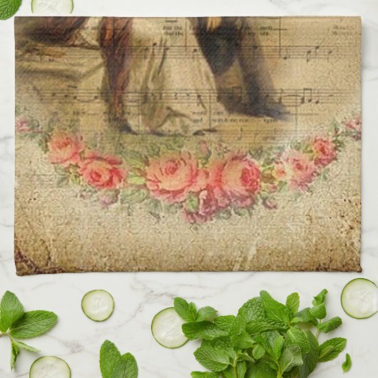 Linge De Cuisine Romantisme (Plié)