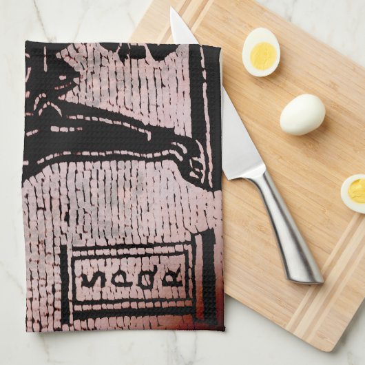 Linge De Cuisine Romulus et Remus (Quart Plié)