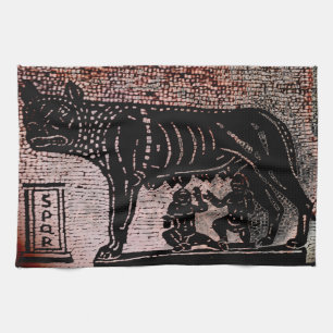 Linge De Cuisine Romulus et Remus