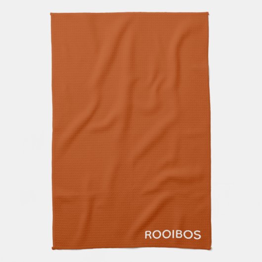 Linge De Cuisine Rooibos rouge brun nom (Vertical)