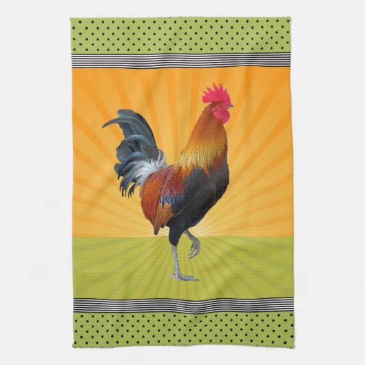 Linge De Cuisine Rooster Design Rooster Rooster Rooster (Vertical)