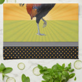 Linge De Cuisine Rooster Design Rooster Rooster Rooster (Plié)