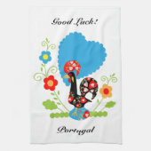 Linge De Cuisine Rooster portugais (Vertical)