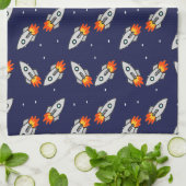 Linge De Cuisine Roquettes folles (Plié)