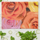 Linge De Cuisine Rose (Plié)