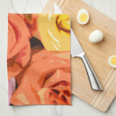 Linge De Cuisine Rose (Quart Plié)