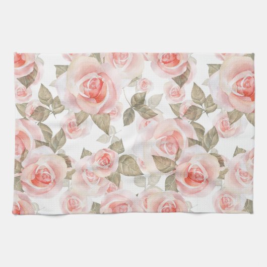 Linge De Cuisine Rose (Horizontal)