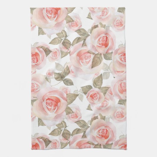 Linge De Cuisine Rose (Vertical)
