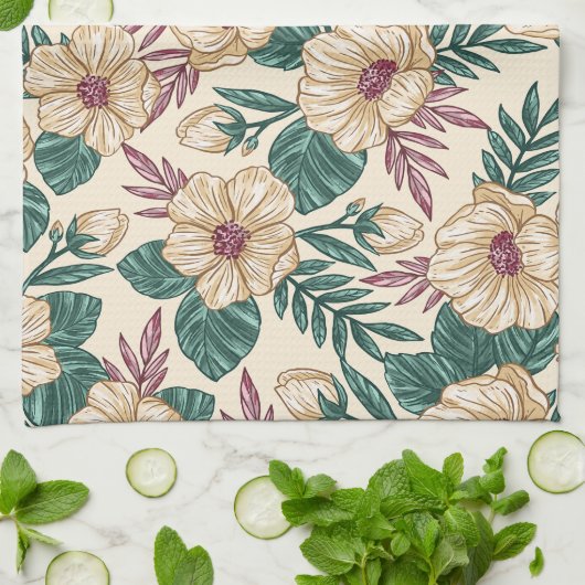 Linge De Cuisine Rose (Plié)