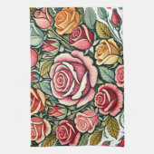 Linge De Cuisine Rose (Vertical)