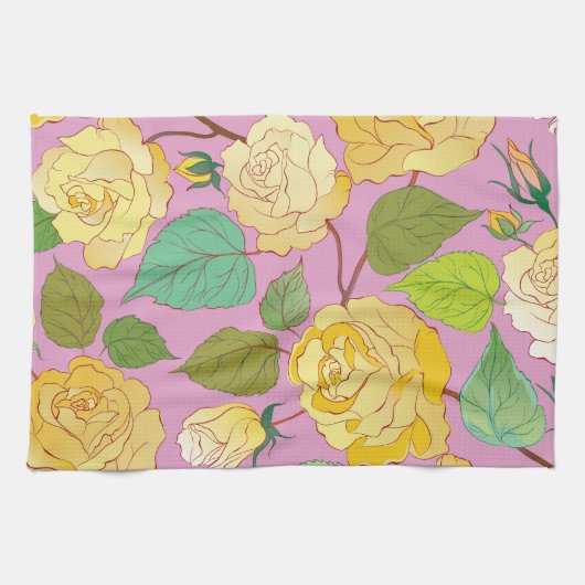 LINGE DE CUISINE ROSE 6 (Horizontal)