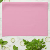 Linge De Cuisine Rose amarante (couleur unie) (Plié)