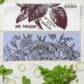 Linge De Cuisine Rose antique - Votre choix de périphérique de text (Plié)