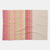 Linge De Cuisine Rose avec Motif (Horizontal)