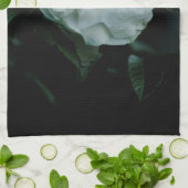 Linge De Cuisine Rose blanche (Plié)