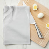 Linge De Cuisine Rose blanche (Quart Plié)