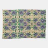 Linge De Cuisine Rose bleu foncé (Horizontal)