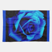 Linge De Cuisine Rose bleu spectaculaire (Horizontal)