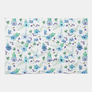 Linge De Cuisine Rose bleue