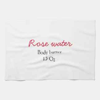Linge De Cuisine Rose body butter add your text name custom weight