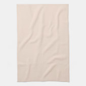 Linge De Cuisine Rose Champagne Uni (Vertical)
