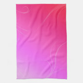 Linge De Cuisine Rose chaud (Vertical)