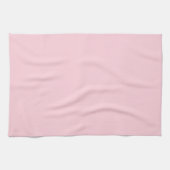 Linge De Cuisine Rose clair solide (Horizontal)