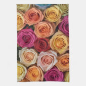 Linge De Cuisine Rose coloré (Vertical)